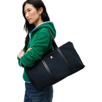 Tommy Hilfiger Soft Nylon Hobo - Bolso de hombro 52 cm (black)