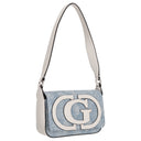 Guess Ruby Flap - Schultertasche 20 cm (denim logo) - Ansicht 5