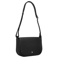 Aigner Pura M - Bolso bandolera 26 cm (negro)