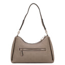 Guess Anise Double Zip - Schultertasche 28.5 cm (dark taupe logo) - Ansicht 4
