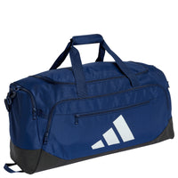 adidas Tra Def Duffle M - Bolsa de viaje M (azul oscuro/blanco)
