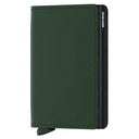 Secrid Matte Slimwallet - Geldbörse RFID 6.8 cm (green-black)