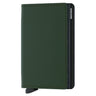 Secrid Matte Slimwallet - Geldbörse RFID 6.8 cm (green-black)