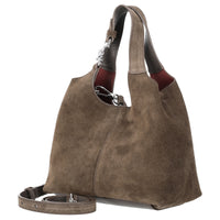 Coccinelle C-Easy Suede - Tote Bag S 20 cm (fango/fango)