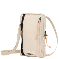 Haglöfs Tight Pocket Bag - Bolso bandolera 16,5 cm (beige tiza/negro verdadero)
