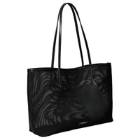 Calvin Klein Emblem Mesh - Bolso shopper (negro)