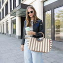 reisenthel loopshopper M / Shopper 40 cm (summerstripes coffee) - Ansicht 6