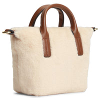Tommy Hilfiger Popette Micro Tote Faux Fur - Shopper 27 cm (beige) - Ansicht 2