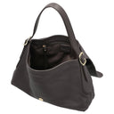 abro Carina - Schultertasche 26 cm (dark brown) - Ansicht 6