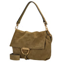 abro Temi Suede - Schultertasche medium 26 cm (mud) - Ansicht 2