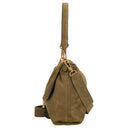 abro Temi Suede - Schultertasche medium 26 cm (mud) - Ansicht 3