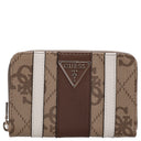 Guess Laurel ll SLG Medium Zip - Geldbörse 4cc 14 cm (latte logo/brown)