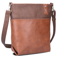 zwei Jana J12 - Bolso de hombro 33 cm (color: cognac)