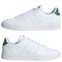adidas Advantage 2.0 Sneaker - Men Schuh (ftwr white/core black/collegiate green, 42 2/3) - Markenkoffer