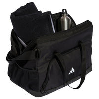 adidas Med Run-On Bag - Sporttasche 41 cm (black/white) - Ansicht 4