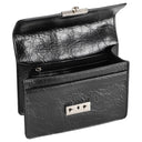 Seidenfelt Roros - Schultertasche 21 cm (glossy black) - Ansicht 6