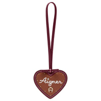 Aigner Fashion Anhänger - Lebkuchenherz 8 cm (burgundy) - Markenkoffer