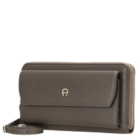 Aigner Fashion - Handytasche/Geldbörse 6cc 20 cm (coal brown) - Markenkoffer