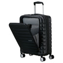 American Tourister Flashline - 4-Rollen-Kabinentrolley mit Vortasche 15.6" 55 cm (schwarz) - Ansicht 6