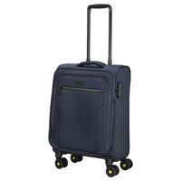 D&N Travel Line 9704 - Maleta de cabina 4 ruedas S 55 cm (azul oscuro)