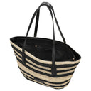 Seidenfelt Savonlinna - Shopper 47 cm (natural straw with black stripes) - Ansicht 6