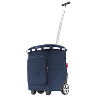 reisenthel carrycruiser plus - Einkaufstrolley recycelt PET 52.5 cm (twist navy)