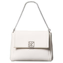 Calvin Klein Emblem Pebb - Umhängetasche (white alyssum)