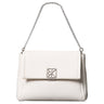 Calvin Klein Emblem Pebb - Umhängetasche (white alyssum)