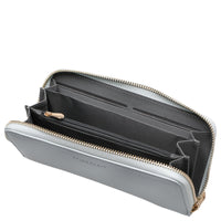 Seidenfelt Smilla - Damen- Geldbörse 19 cm (sea salt blue) - Ansicht 2