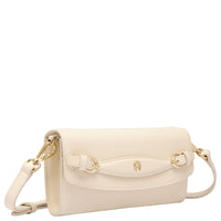 Aigner Cavallo Wallet on Strap - Umhängetasche/Geldbörse 6cc 21 cm (macadamia white) - Ansicht 2