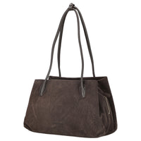 Les Visionnaires Sophie Grande Cozy Scarf - Bolso de hombro 42 cm (dark brown)