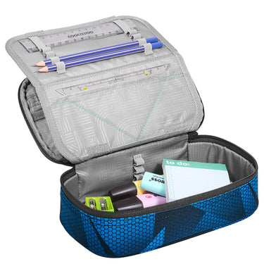 Coocazoo - Estuche de lápices 24 cm (Geometric Sky)