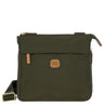 Brics X - Bag - Umhängetasche 26 cm erw. (olive) - Markenkoffer