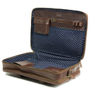 Buckle & Seam Albert - Aktentasche XL 41 cm (brown/blue) - Ansicht 6