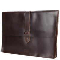 Buckle & Seam Aspen - Laptophülle 13" 32 cm (brown I) - Markenkoffer