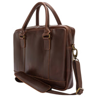 Buckle & Seam Everett - Aktentasche 16" 38 cm (brown) - Ansicht 2
