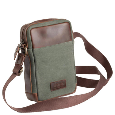 Buckle & Seam Runner Canvas - Umhängetasche 15 cm (grün) - Markenkoffer