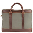 Buckle & Seam Venture Canvas - Aktentasche 16" 40 cm (grün) - Ansicht 3