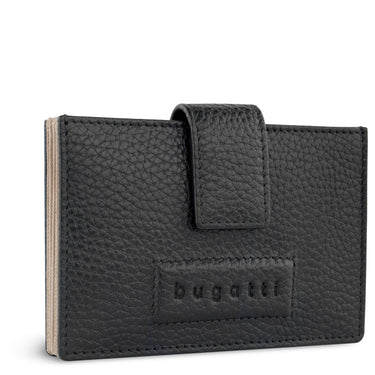 bugatti Elsa - Kreditkartenetui 5cc 10.5 cm RFID (schwarz) - Markenkoffer