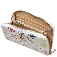 Guess Emelie Logo SLG Med Zip - Cartera 4cc 14 cm (multi logo)