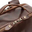 Buckle & Seam Leon - Rucksack 15" 41 cm (brown/blu) - Ansicht 5