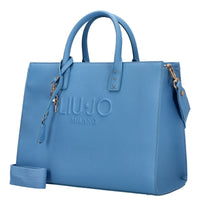 Liu Jo Halona - Bolso de asa M 32 cm (azul azur)