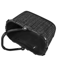 reisenthel carrybag xs - Cesta de la compra 21 cm (bouclé black)