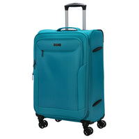 D&N Travel Line 6804 - Trolley mediano de 4 ruedas, 66 cm (azul)