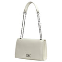 Calvin Klein CK Re-Lock - Umhängetasche M 24 cm (lily white) - Ansicht 2