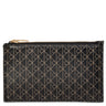 Calvin Klein Emblem AOP Top Zip - Kreditkartenetui 4cc 13 cm (black aop)