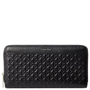 Calvin Klein Emblem Embossed - Geldbörse 4cc 19 cm (black)