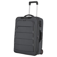 Travelite Skaii Hybrid - Maleta de cabina 2 ruedas S 55 cm (color: gris cima)