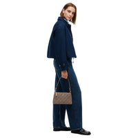 Tommy Hilfiger Jacquard Mini Shoulder Bag - Bolso de hombro 25 cm (tundra moss)