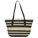 Seidenfelt Savonlinna - Shopper 47 cm (natural straw with black stripes) - Ansicht 4
